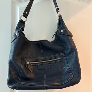 COACH purse, navy blue
